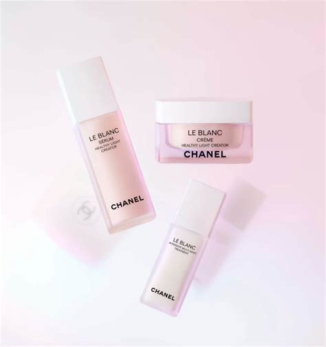 chanel le blanc skincare